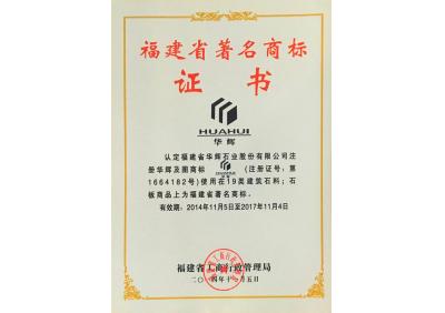 福建省著名商標